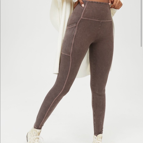 Aerie Offline Ribbed Legging - Relic - Picture 5 of 8